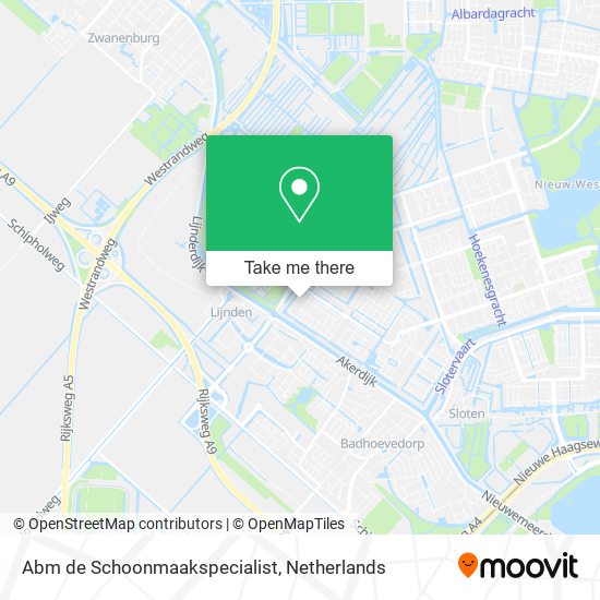 Abm de Schoonmaakspecialist map