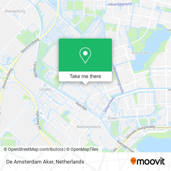 De Amsterdam Aker Karte