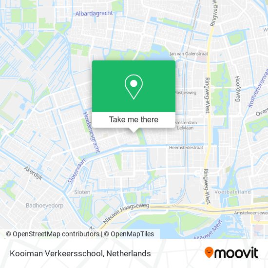 Kooiman Verkeersschool map