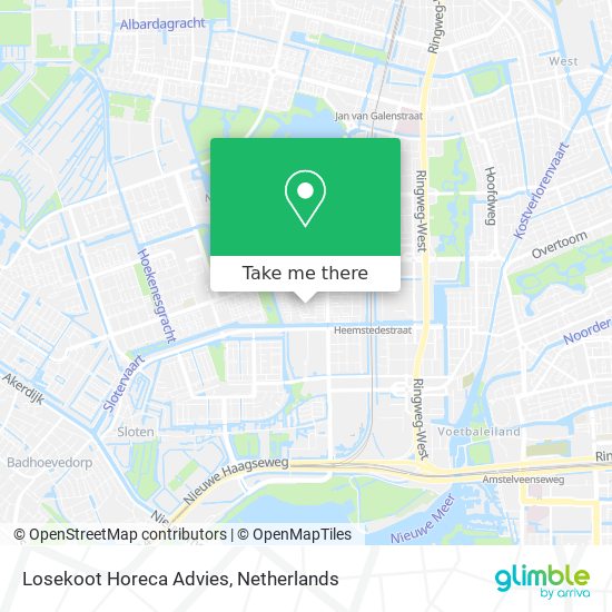 Losekoot Horeca Advies map