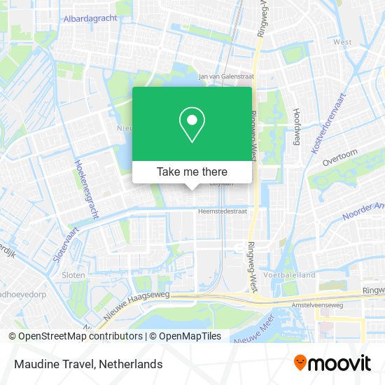 Maudine Travel map