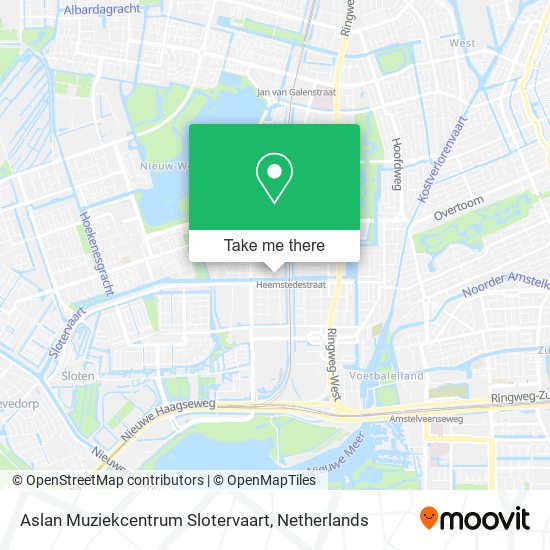 Aslan Muziekcentrum Slotervaart map