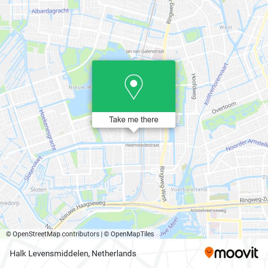 Halk Levensmiddelen map