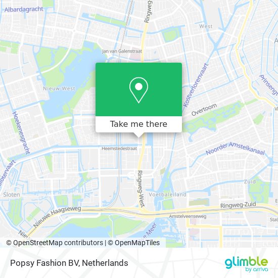 Popsy Fashion BV map
