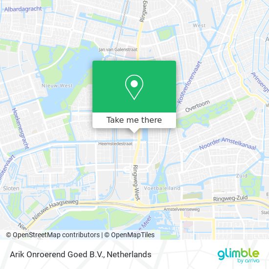 Arik Onroerend Goed B.V. map