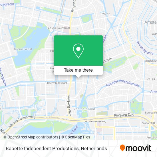 Babette Independent Productions map