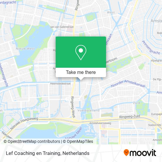 Lef Coaching en Training map