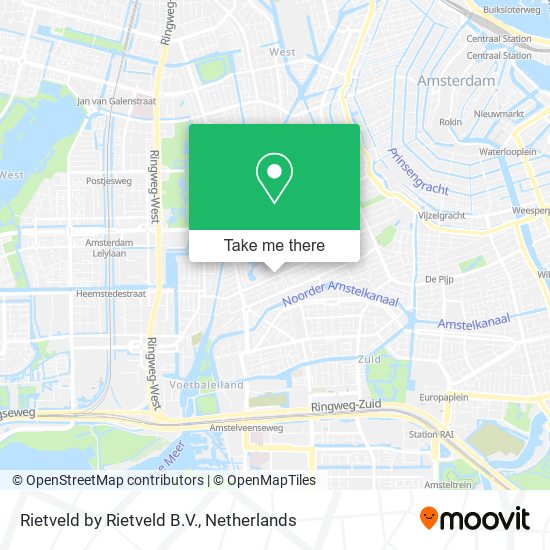 Rietveld by Rietveld B.V. map