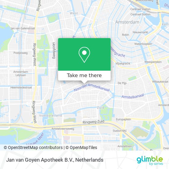 Jan van Goyen Apotheek B.V. map