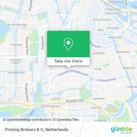 Printing Brokers B.V. map