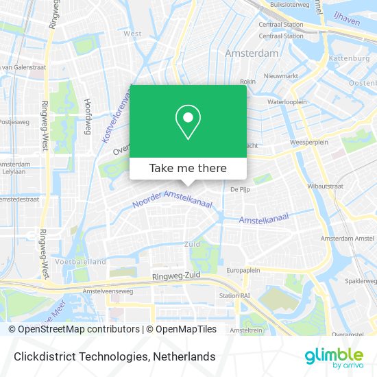 Clickdistrict Technologies map