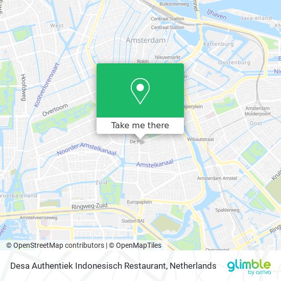 Desa Authentiek Indonesisch Restaurant map