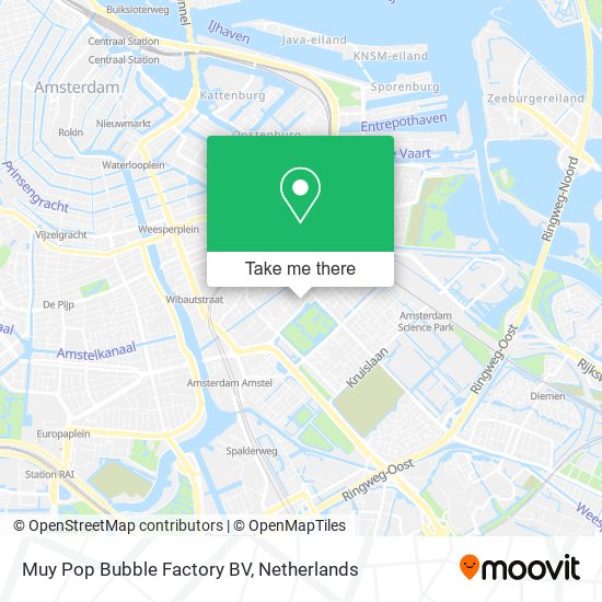 Muy Pop Bubble Factory BV Karte