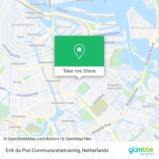 Erik du Pon Communicatietraining map