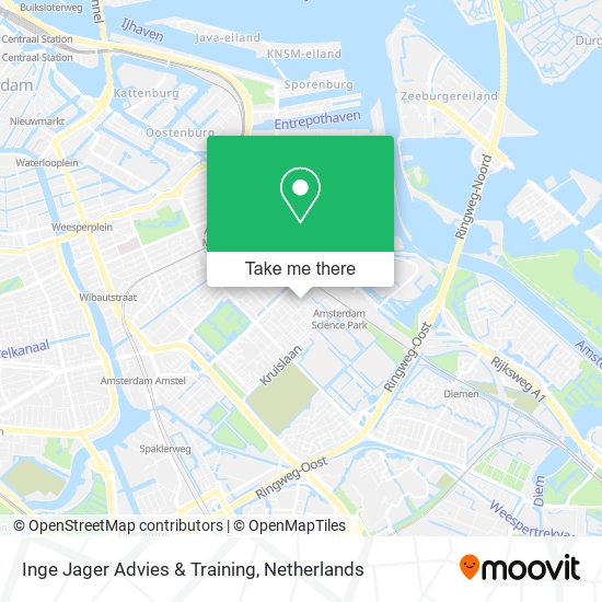 Inge Jager Advies & Training map