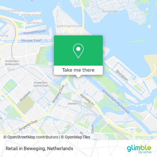 Retail in Beweging map