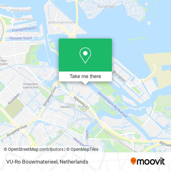 VU-Ro Bouwmaterieel map