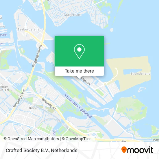 Crafted Society B.V. map