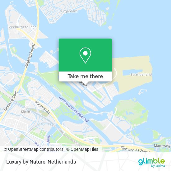 Luxury by Nature map