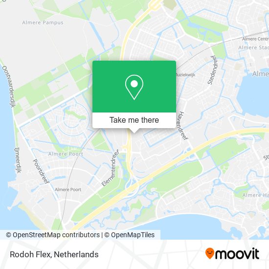 Rodoh Flex map