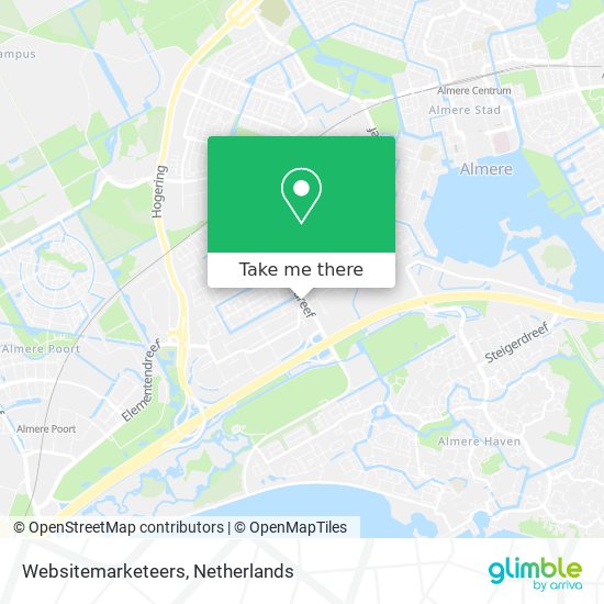 Websitemarketeers map