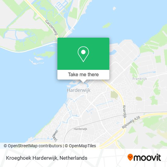 Kroeghoek Harderwijk map