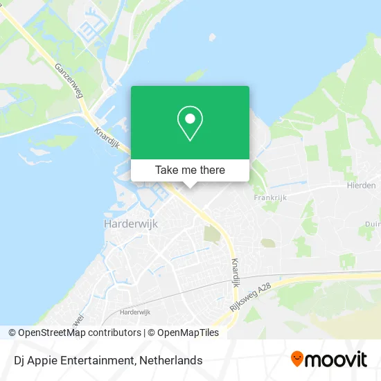 Dj Appie Entertainment map