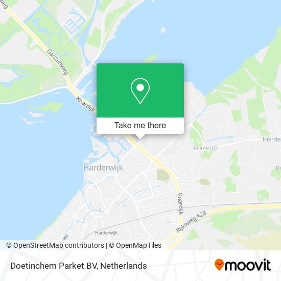 Doetinchem Parket BV map