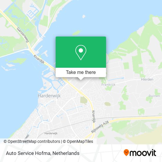 Auto Service Hofma Karte