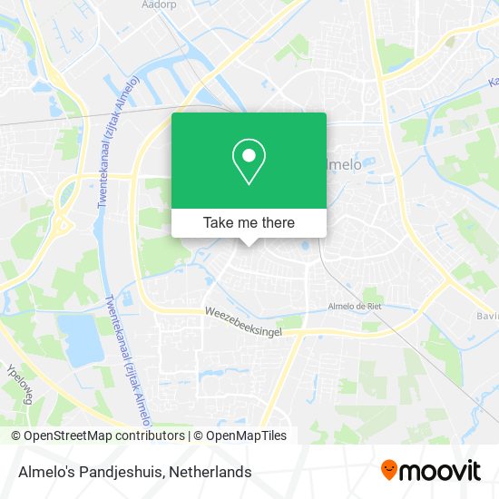 Almelo's Pandjeshuis map