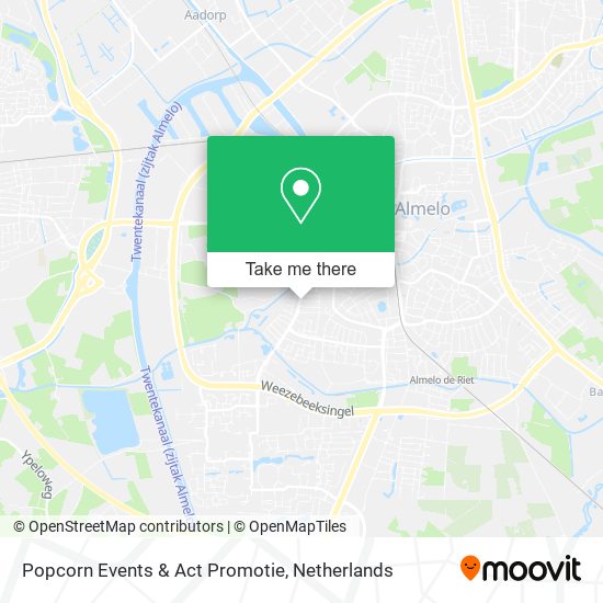 Popcorn Events & Act Promotie map