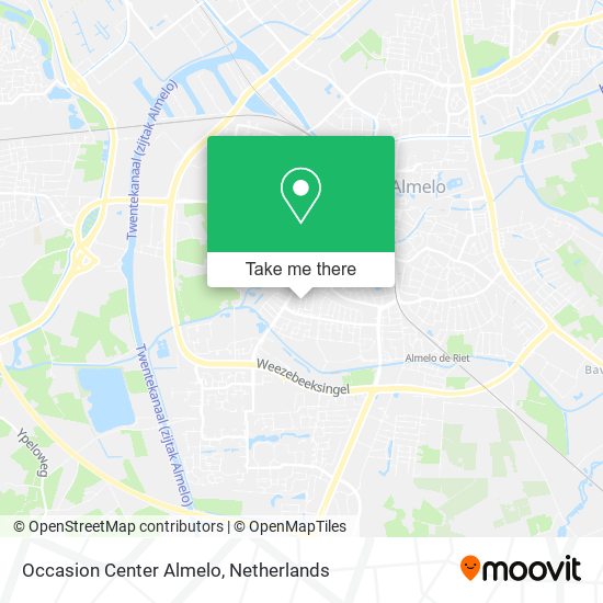 Occasion Center Almelo map