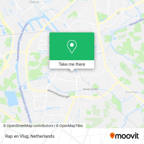 Rap en Vlug map