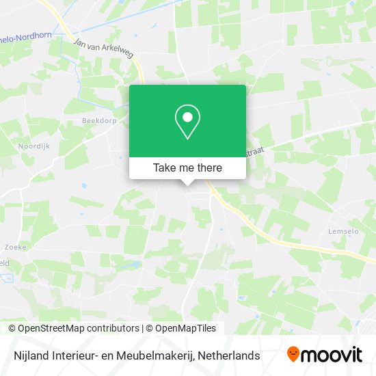 Nijland Interieur- en Meubelmakerij map