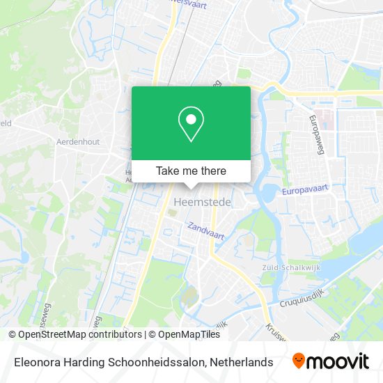 Eleonora Harding Schoonheidssalon map