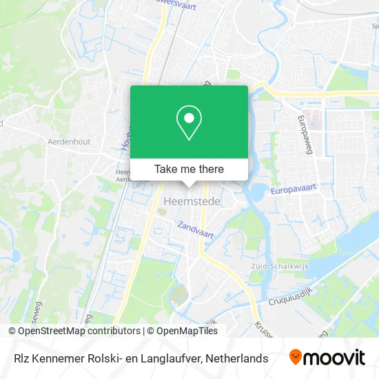 Rlz Kennemer Rolski- en Langlaufver Karte