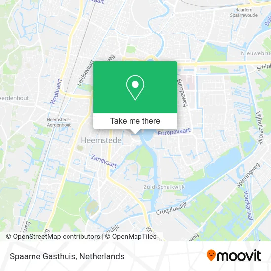 Spaarne Gasthuis map