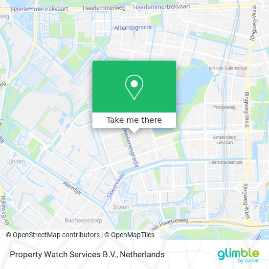 Property Watch Services B.V. map