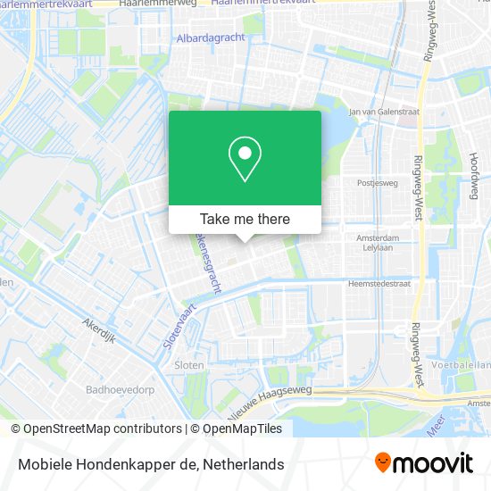 Mobiele Hondenkapper de map