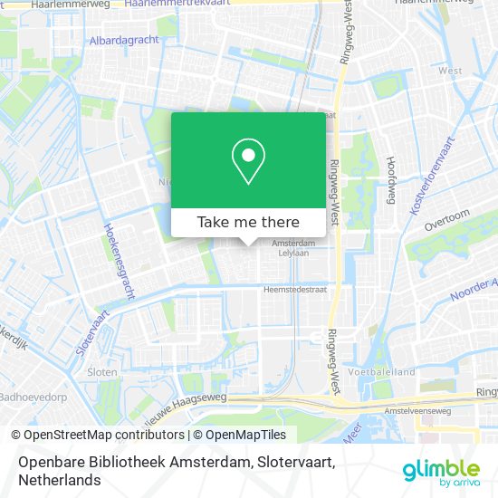 Openbare Bibliotheek Amsterdam, Slotervaart map