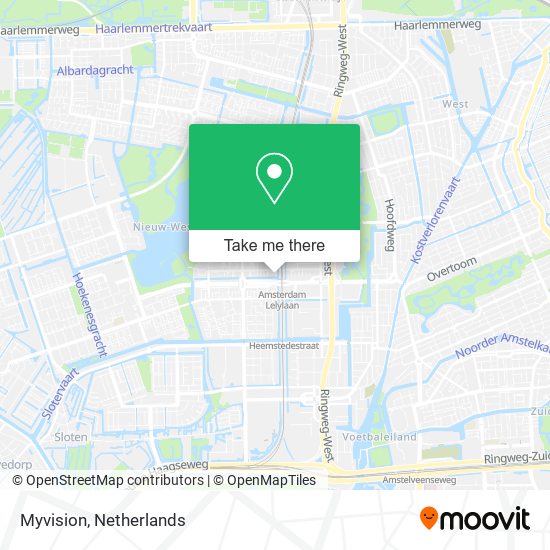 Myvision map