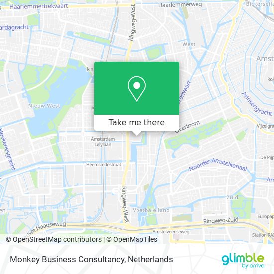 Monkey Business Consultancy map