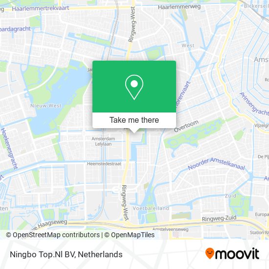 Ningbo Top.Nl BV map