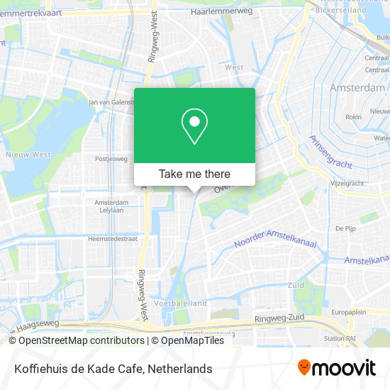 Koffiehuis de Kade Cafe Karte