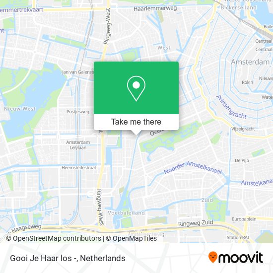 Gooi Je Haar los - map