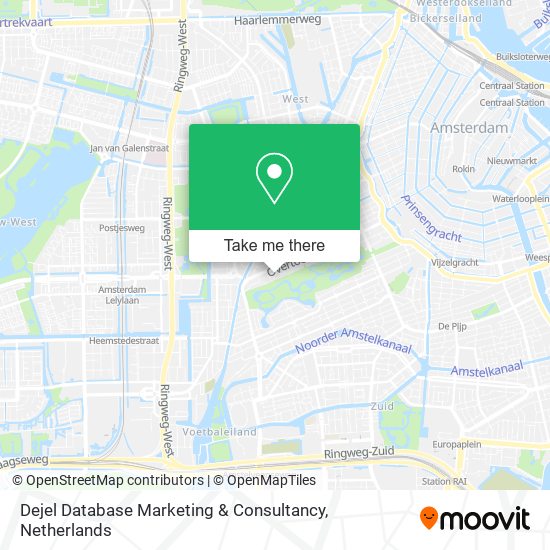 Dejel Database Marketing & Consultancy Karte