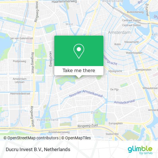 Ducru Invest B.V. map