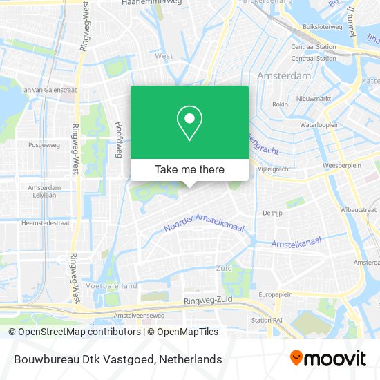 Bouwbureau Dtk Vastgoed map