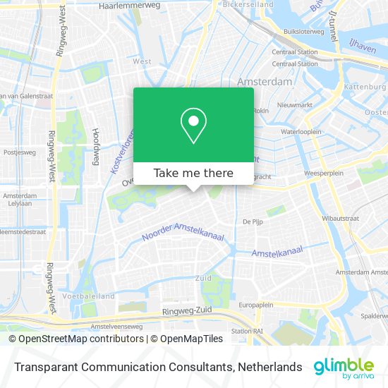 Transparant Communication Consultants map