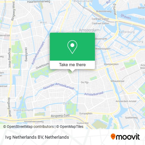 Ivg Netherlands BV map